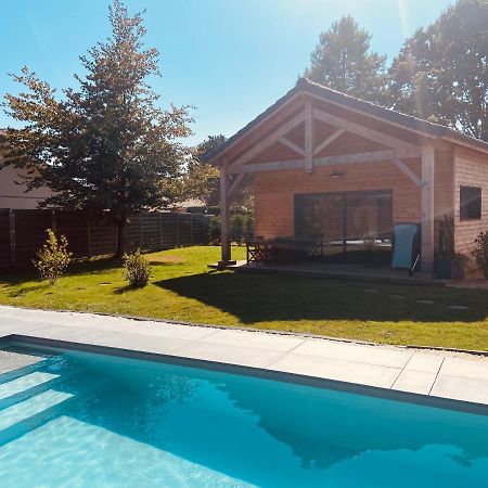 Chalet Montana - Au Cottage Du Medoc - Proche De Bordeaux Saint-Aubin-de-Médoc Buitenkant foto