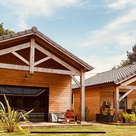 Chalet Montana - Au Cottage Du Medoc - Proche De Bordeaux Saint-Aubin-de-Médoc Buitenkant foto