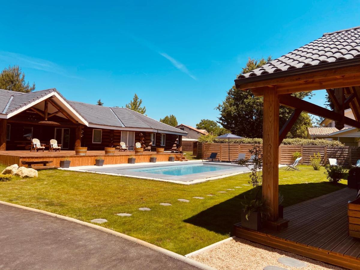 Chalet Montana - Au Cottage Du Medoc - Proche De Bordeaux Saint-Aubin-de-Médoc Buitenkant foto