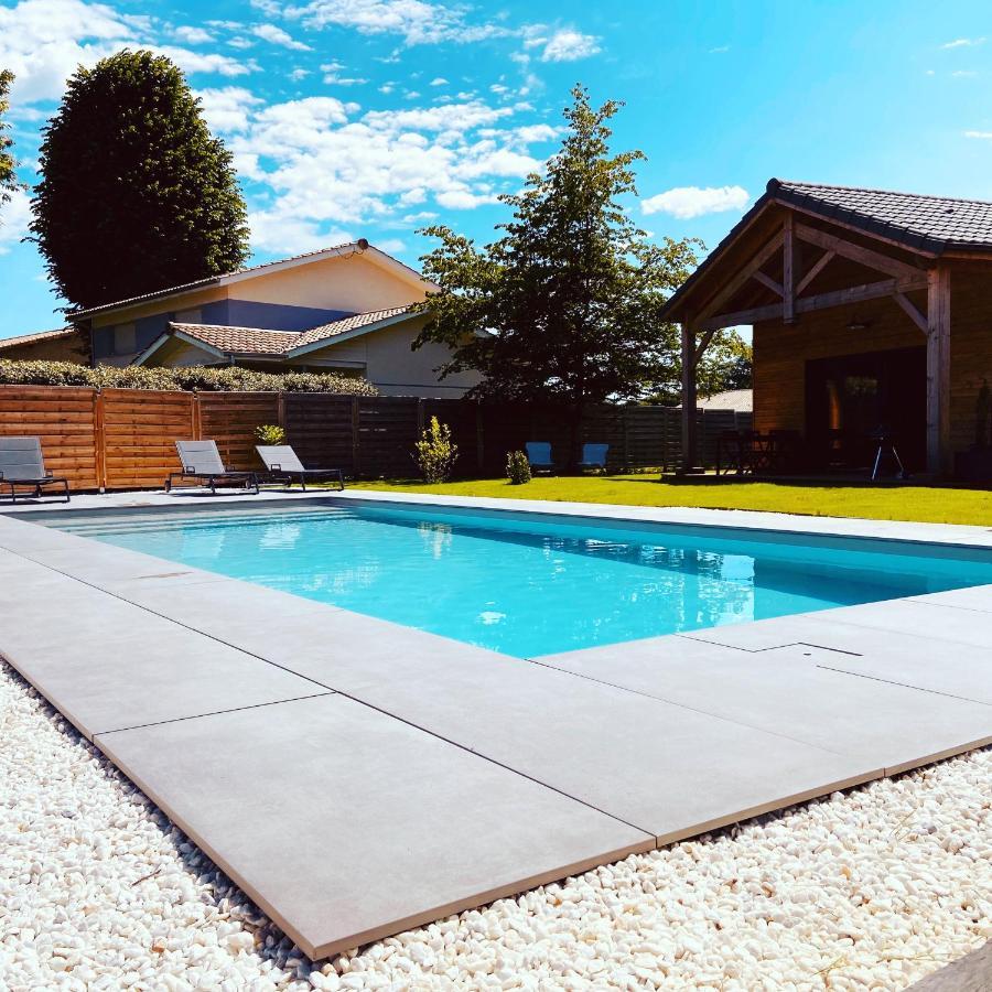 Chalet Montana - Au Cottage Du Medoc - Proche De Bordeaux Saint-Aubin-de-Médoc Buitenkant foto